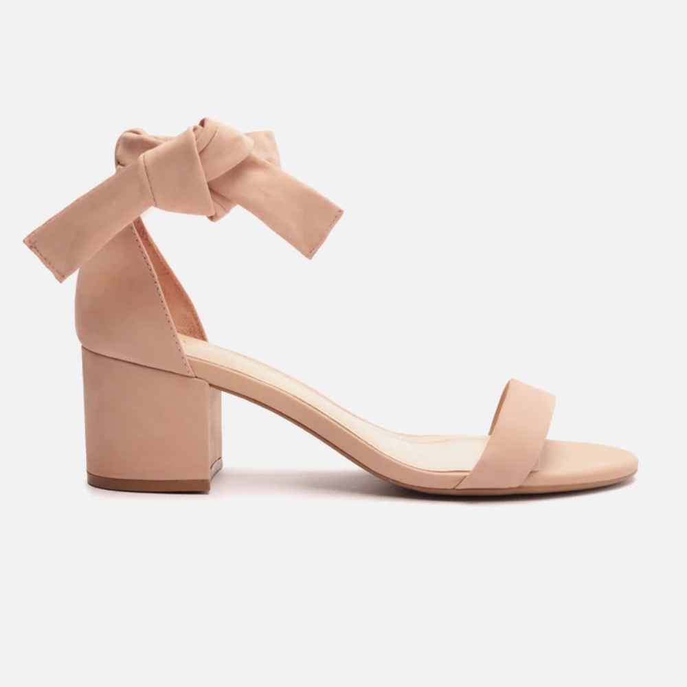 NIB arezzo Isabelli Mid Block Sandal